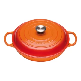 Le Creuset Cocotte baixa de ferro colado esmaltado 30 cm Evolution Le Creuset