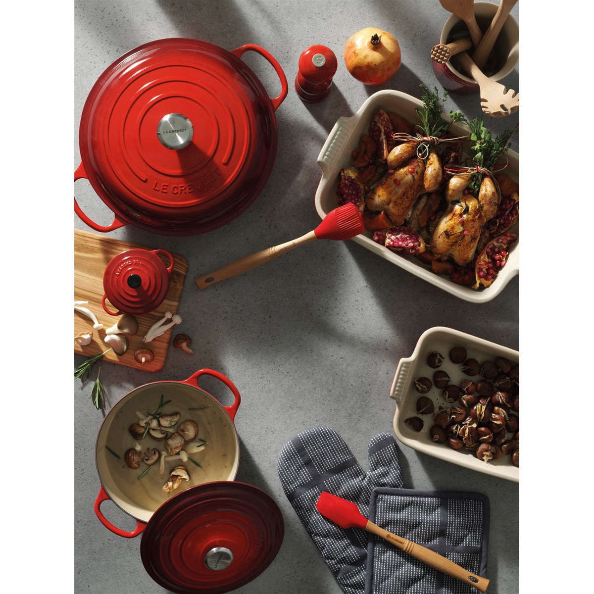 Le Creuset Cocotte baixa de ferro colado esmaltado 30 cm Evolution Le Creuset - Image 2