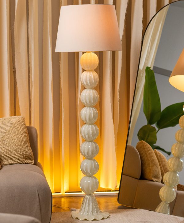 Abajur De Decoração Em Murano Lord Ambar - Image 3