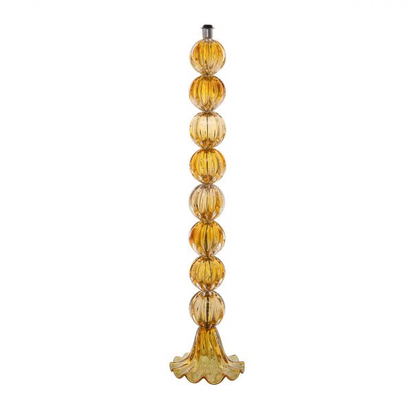 Abajur De Decoração Em Murano Lord Ambar - Image 2