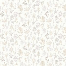 Papel de parede infantil BOTÁNICO