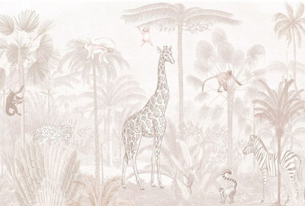 Mural Infantil Selva Suave