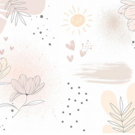 Mural Infantil Abstrato Amanhecer