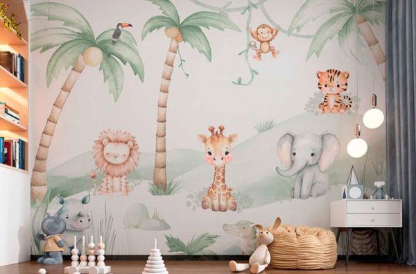 Mural Infantil Safari - Image 2