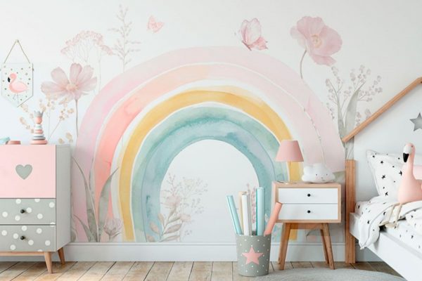 Mural Infantil arco íris - Image 2
