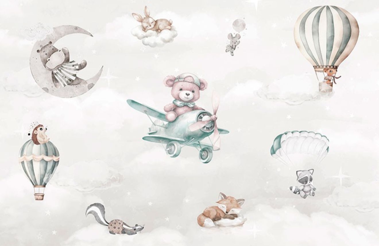 Mural Infantil doces sonhos
