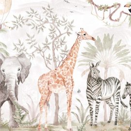 Mural Infantil beleza selvagem