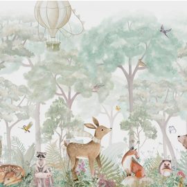Mural Infantil beleza selvagem