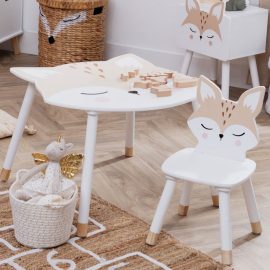 Ensemble table + chaise enfant "Renard"