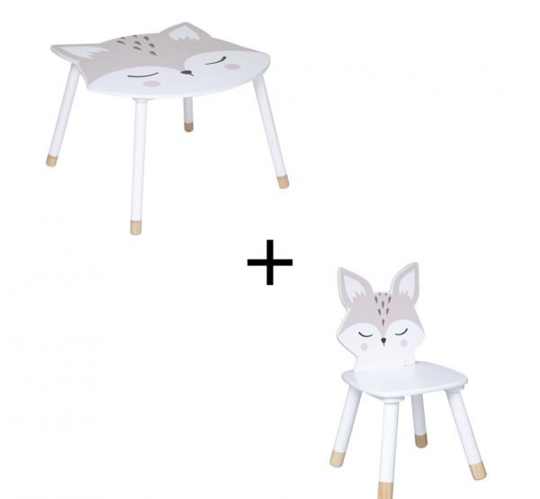 Ensemble table + chaise enfant "Renard" - Image 2