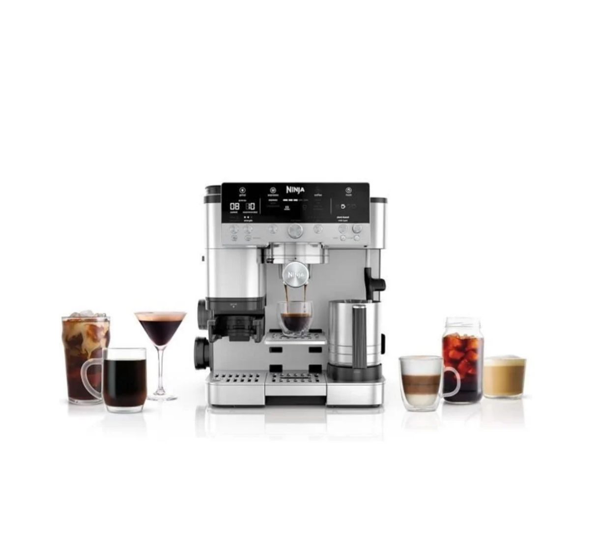 Cafeteira Ninja Es601eu Luxe Premier 1650 W 2 Litros Aço Inoxidável