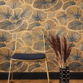 Papel de parede LEQUES METÁLICOS