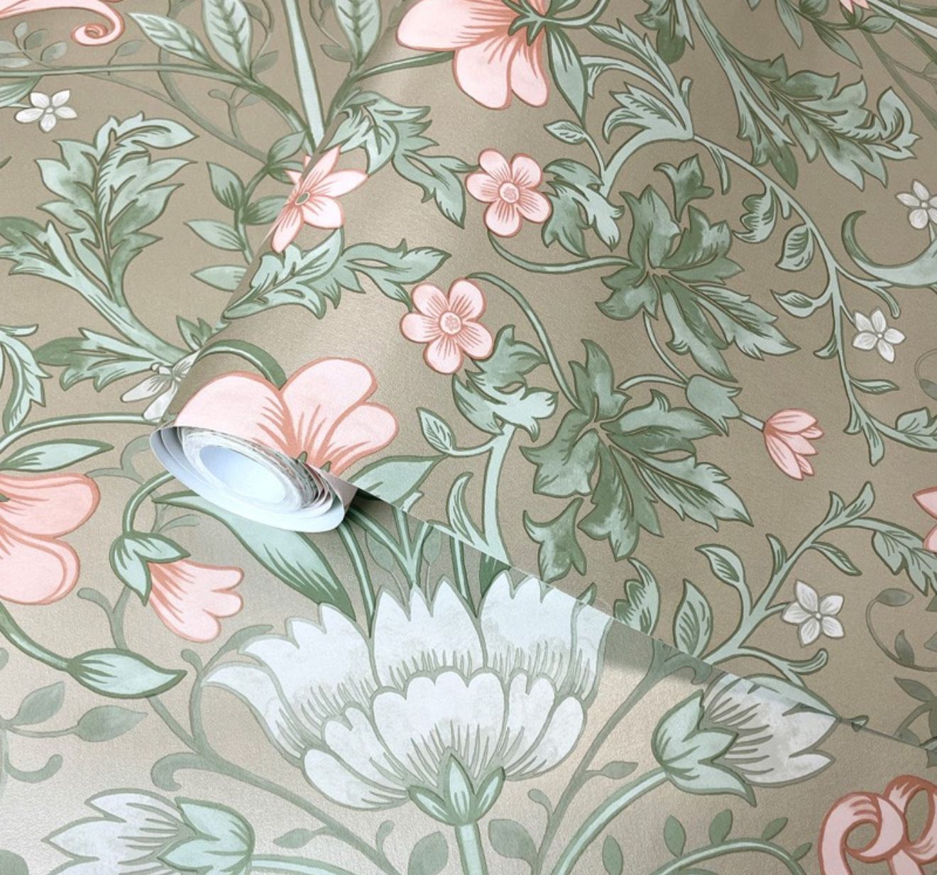 Papel de parede FLORAL ORNAMENTAL