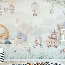 Mural Infantil animais