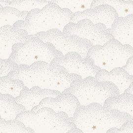 Papel de parede infantil Clouds