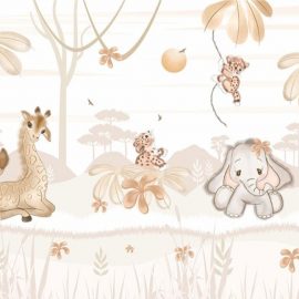 Mural Infantil Selva boêmia