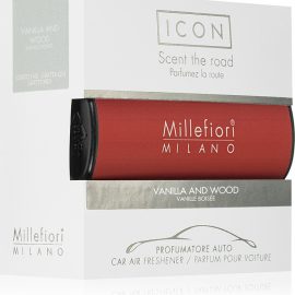 Millefiori Icon Vanilla & Wood ambientador auto