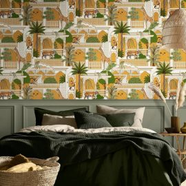 PAPEL DE PAREDE ANIMAHAL TURMERIC