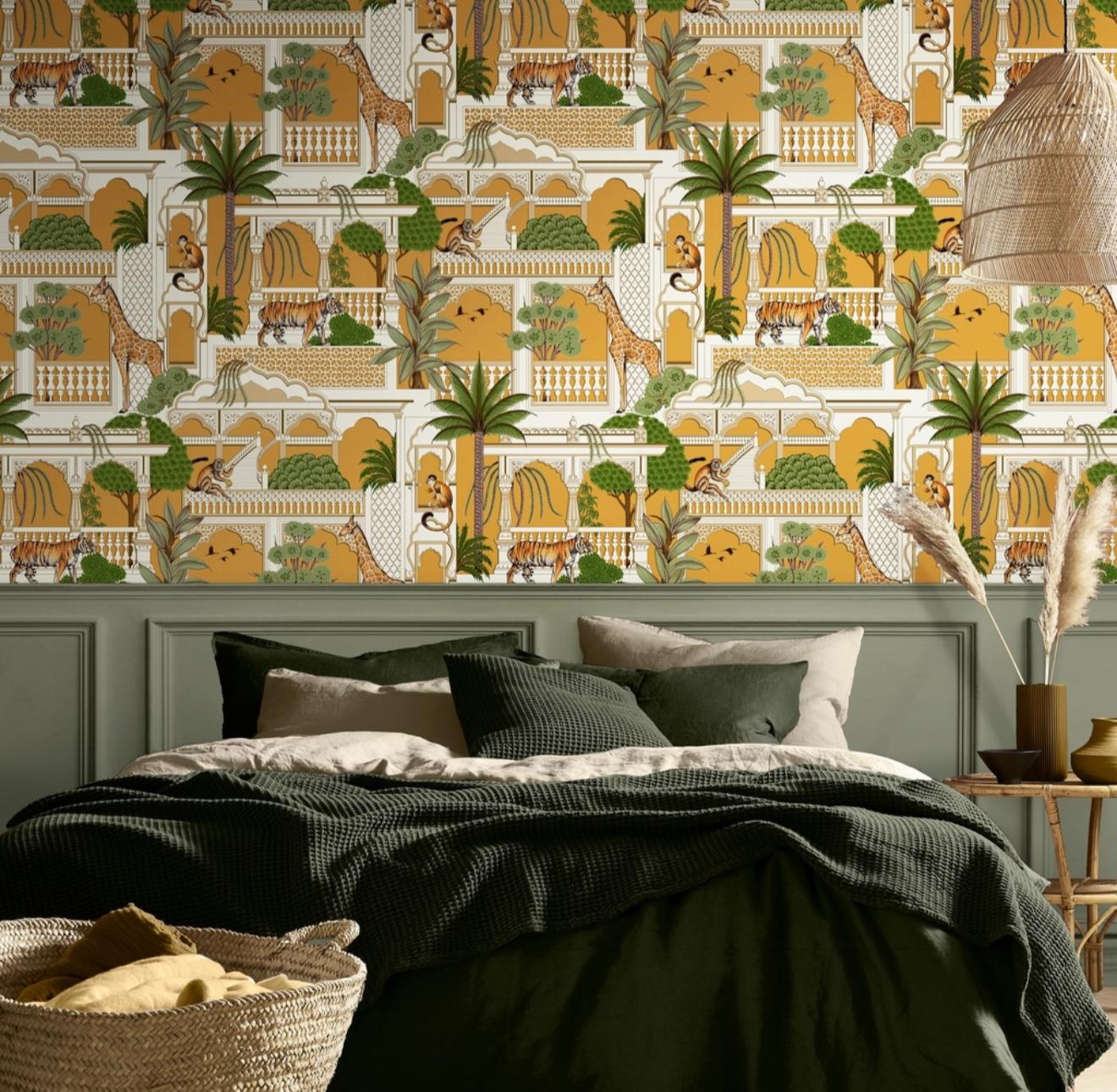 PAPEL DE PAREDE ANIMAHAL TURMERIC