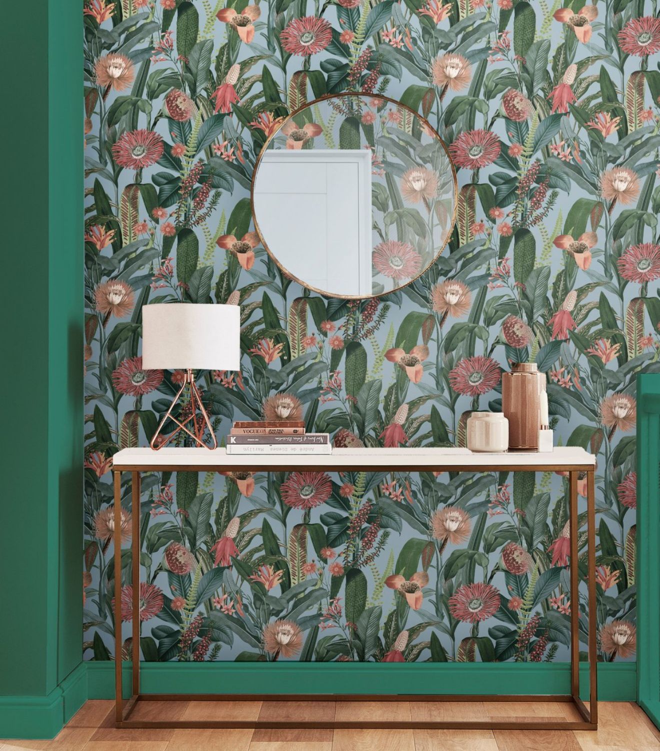 TIGERLILY LUSH WALLPAPER