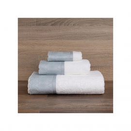 Toalhas 100% algodão branco muito suave e absorvente, toalhas com 600 gr./m2.