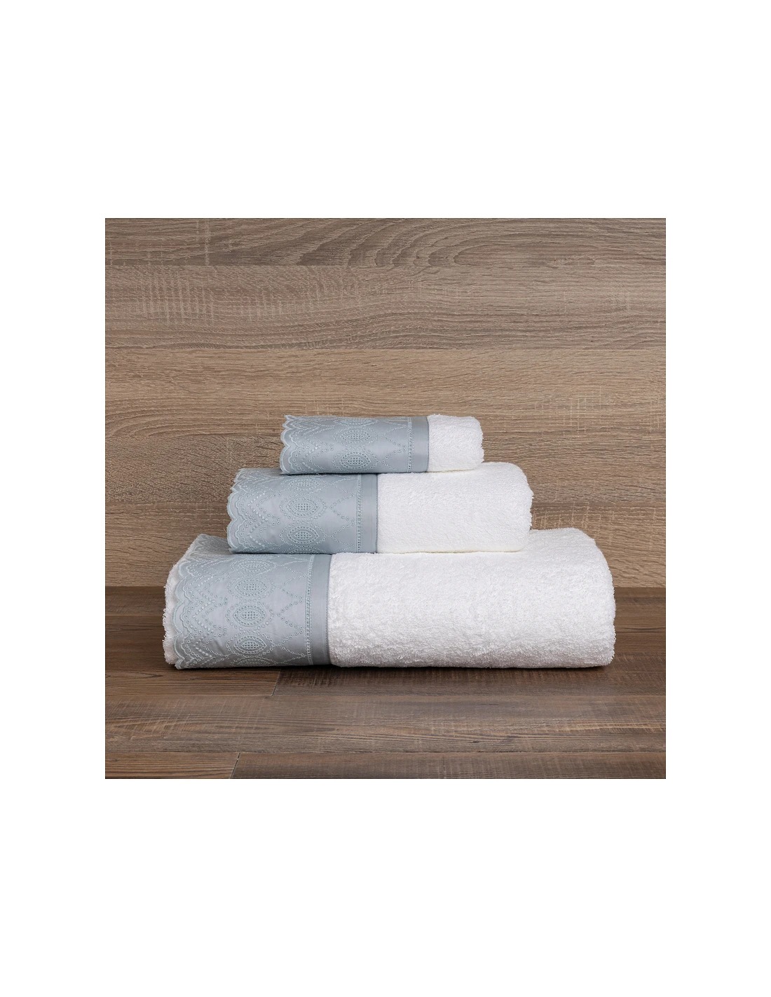 Toalhas 100% algodão branco muito suave e absorvente, toalhas com 600 gr./m2.