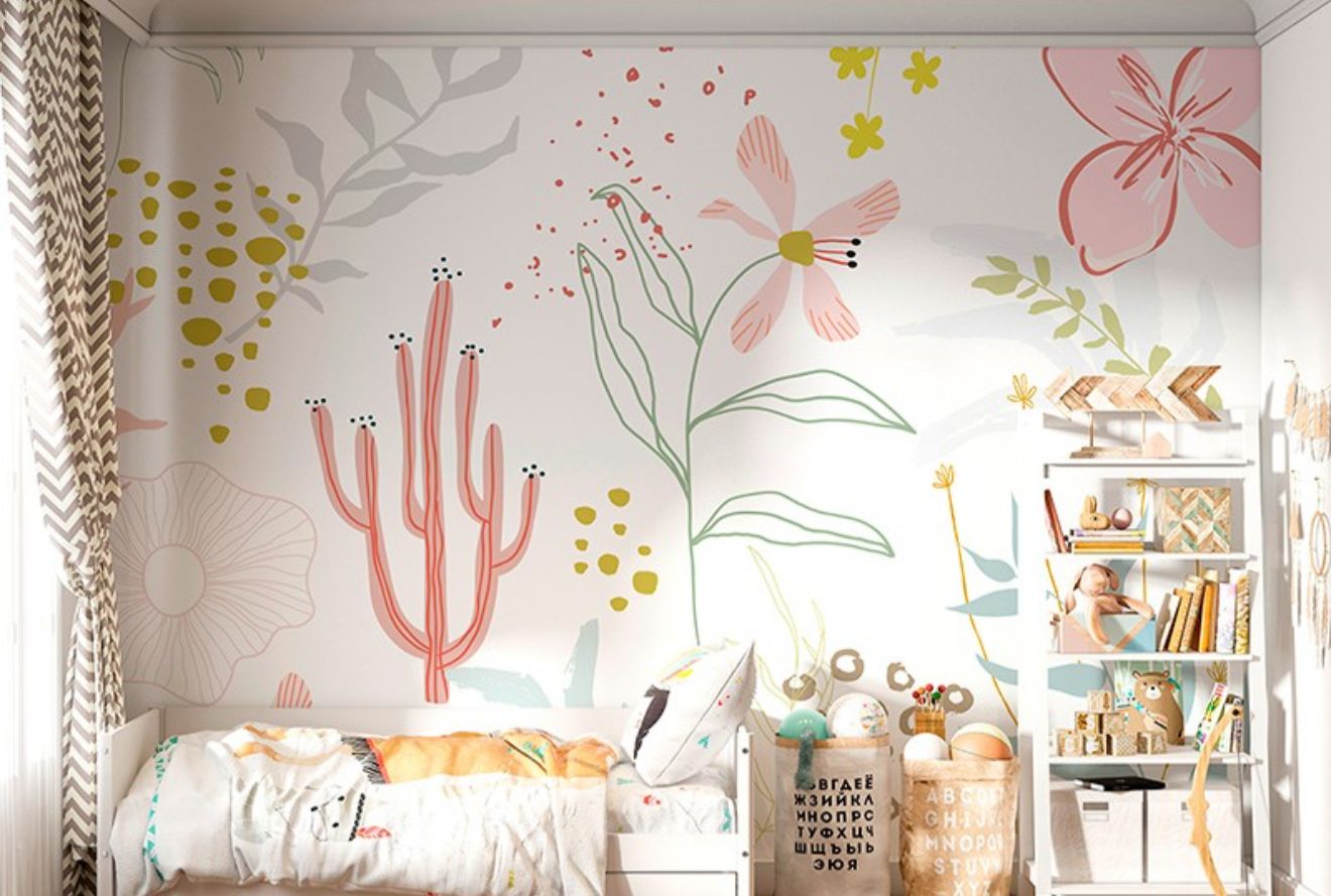 Mural Infantil Primavera