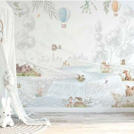 Mural Infantil Primavera