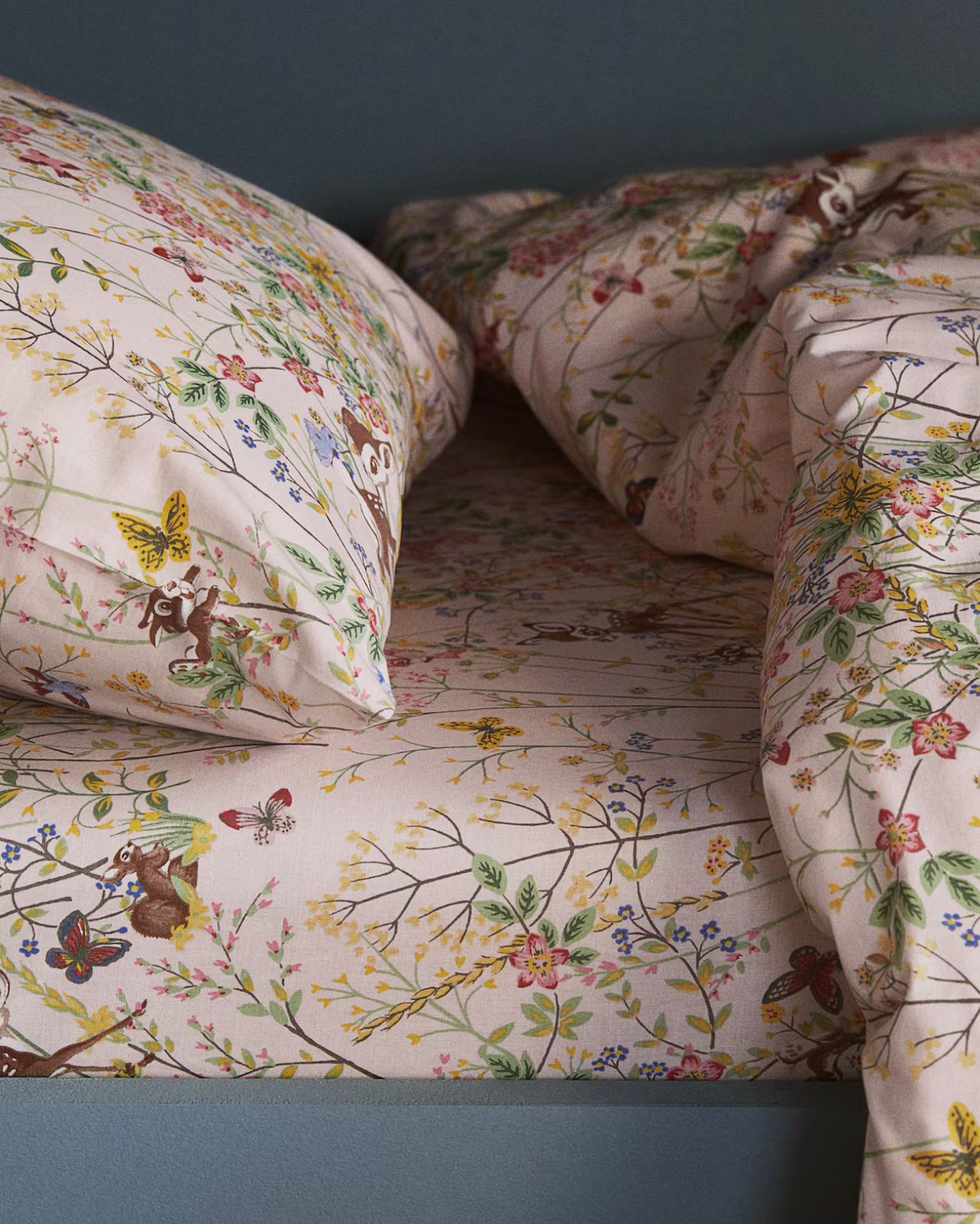 LENÇOL-CAPA EM ALGODÃO COM PADRÃO