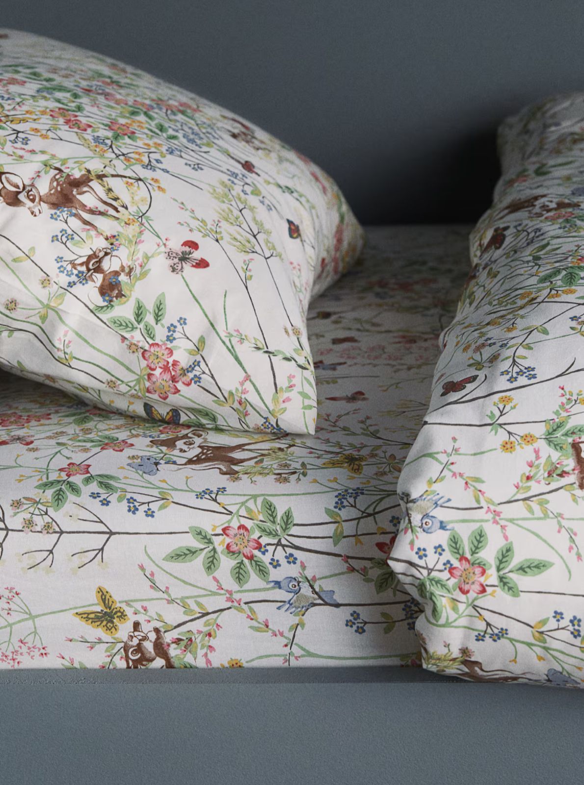 LENÇOL-CAPA EM ALGODÃO COM PADRÃO