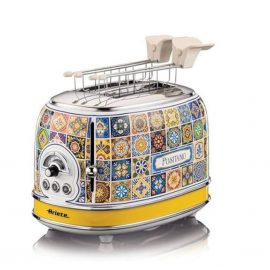 Torradeira Ariete Tostadeira 2 Fatias Bandeja Coletora De Migalhas Deslizante Removível