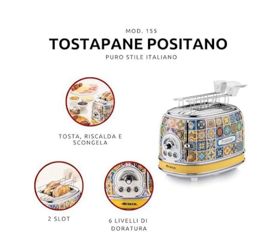 Torradeira Ariete Tostadeira 2 Fatias Bandeja Coletora De Migalhas Deslizante Removível - Image 2