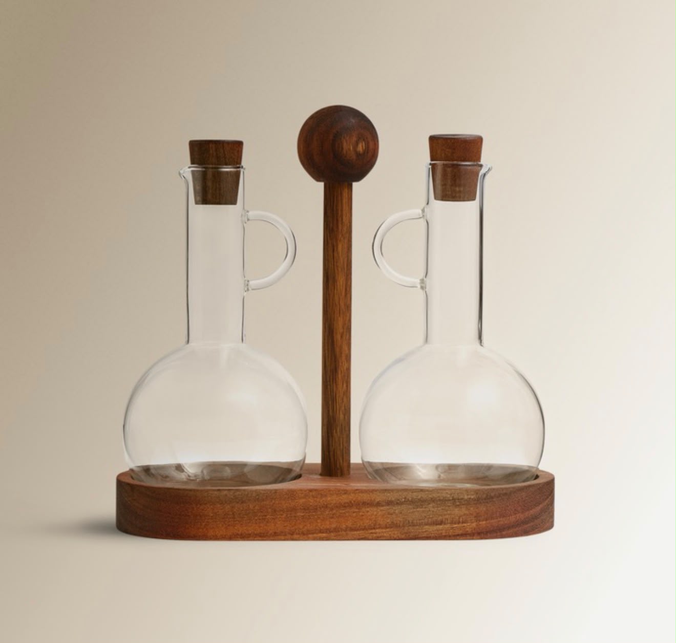 Conjunto de Galheteiro de Azeite e Vinagre Universal
